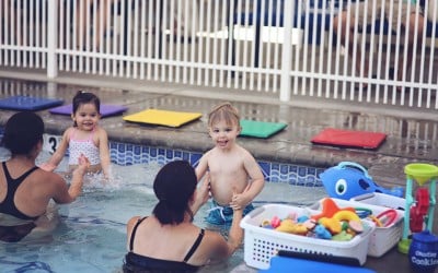 Isn’t Four Months Too Young to Start My Child in Swim Lessons?